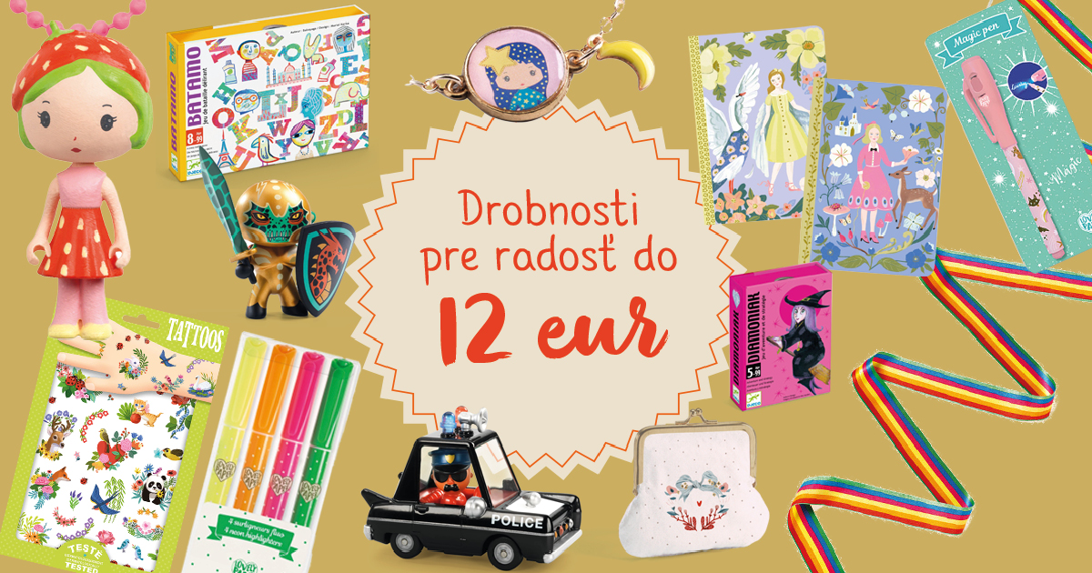 Drobné radosti z Agátinho sveta do 12 eur